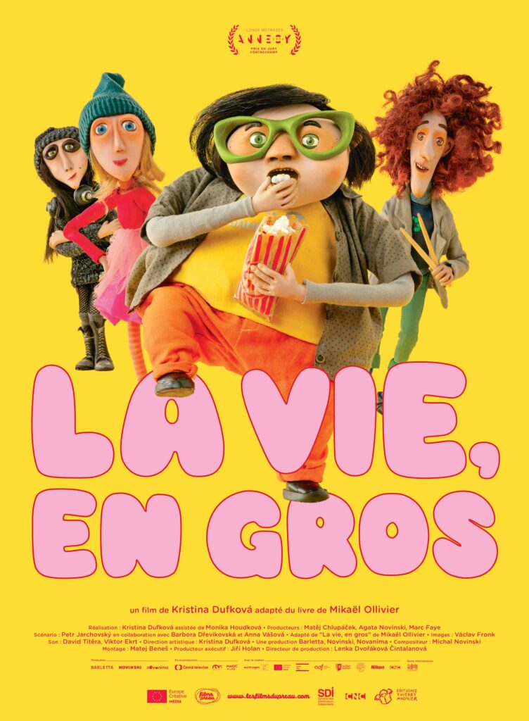 L’affiche française du film d’animation La vie en gros dévoilée